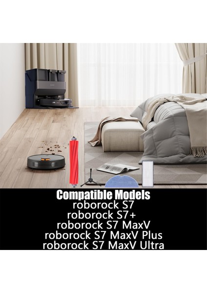 Yedek Parçalar Roborock S7 S7+ S7 Maxv S7 Maxv Plus T7S T7 Plus T7S Plus Robot Vakum Ana Fırçası, Mop Bezi (Yurt Dışından) fiyatları