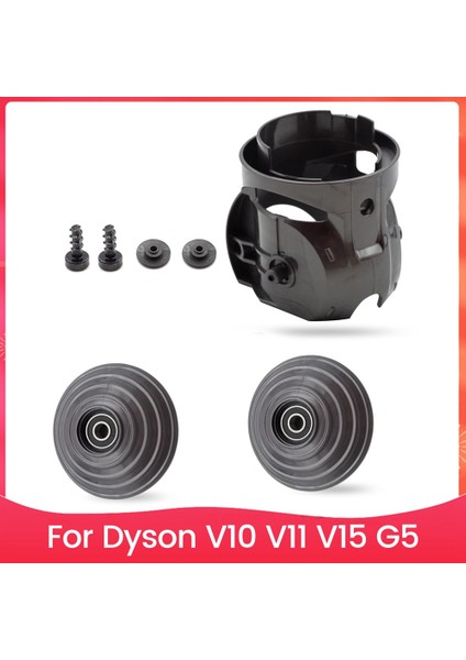 Dyson V10 V11 V15 V15 G5 Vakum Temizleyici 100W V-Ball Yüksek Tork Temizleyici Kafa Tekerlekleri Yedek Parçalar (Yurt Dışından)