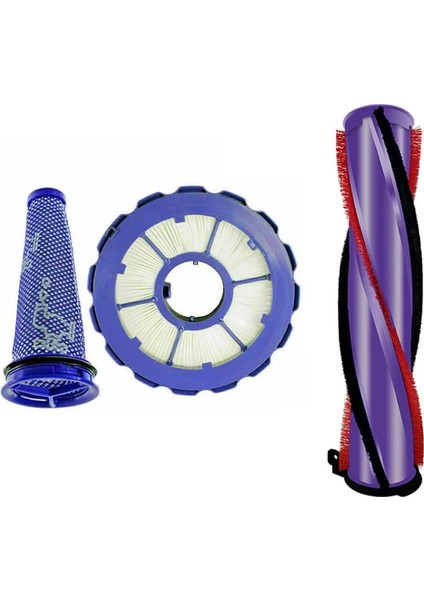 Dyson DC50 DC50I Için Ayarlanan Ana Silindir Fırçası ve Ön ve Post Hepa Filtreleri (Yurt Dışından)