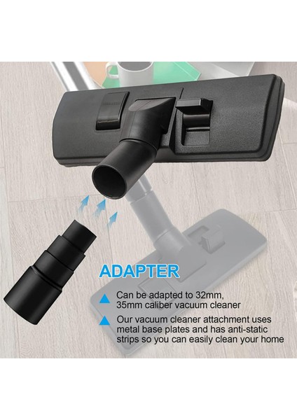 2x Evrensel Elektrikli Süpürge Fırçası, 32 mm Adaptörlü Kombinasyon Fırçası, Elektrikli Temizleyiciler Için Aksesuarlar (Yurt Dışından) modelleri