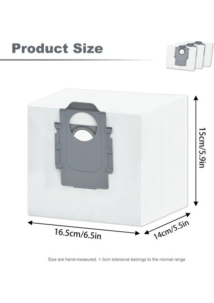 6 Roborock S8 Pro Ultra, S8+, S7 Maxv Ultra/max Ultra, Robot Vakum 2.5l Vakum Torbaları Yedek Parçalar (Yurt Dışından) fırsatları
