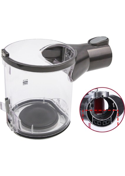 3pcs Vakum Süpürge Toz Kupası Dyson V6 B Arayüzü Vakum Süpürge Aksesuarları Yedek Parçalar (Yurt Dışından) modelleri