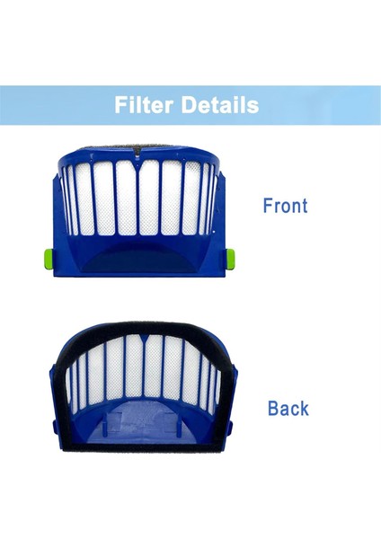 Irobot Roomba Için Yedek Parçalar 694 692 676 675 677 671 610 690 680 660 650 620 645 655 Robot Vakum Fırça Filtreleri (Yurt Dışından) fırsatları