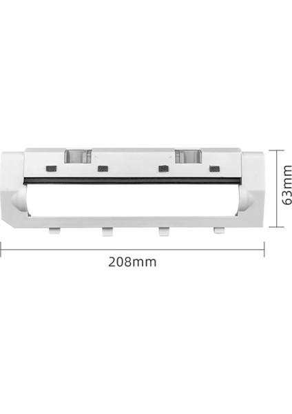 1 Adet Roborock Qrevo Curv / P20 Pro Vakum Süpürge Değiştirilebilir Yedek Parçalar Için 1 Set Ana Fırça ile Ana Fırça Kapağı (Yurt Dışından) modelleri