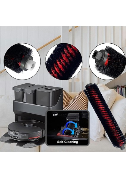 Roborock S7 Maxv Ultra / S7 Pro Ultra Vakum Süpürücü Ana Yan Fırça Hepa Filtreleri Mop Bez Toz Torbaları Aksesuarları (Yurt Dışından) fiyatları