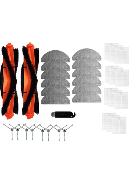 Lubuelu L20 Için 35PCS / Honiture V8 Pro / Conga 7490 Ultimate X-Treme Genesis Süpüren Robot Temizlik Parçaları Değiştirme (Yurt Dışından) fiyatları