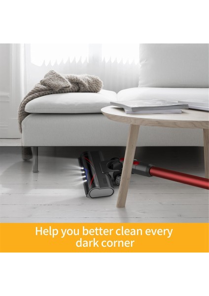 Dyson V7 V7 V8 V10 V11 V15 Vakum Süpürge Ek LED Hafif Zemin Fırça Başlığı (Yurt Dışından) fırsatları