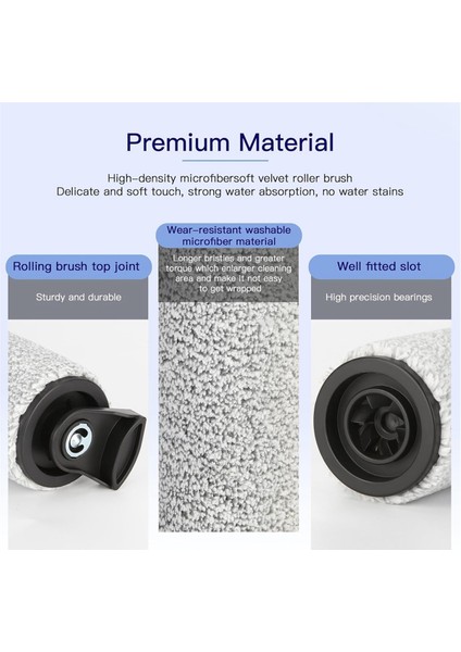 Tineco Tineco Ifloor 3, Zemin Bir S3 Kablosuz Vakum Süpürge Fırça Makaraları ve Hepa Filtreleri (Yurt Dışından) fiyatları