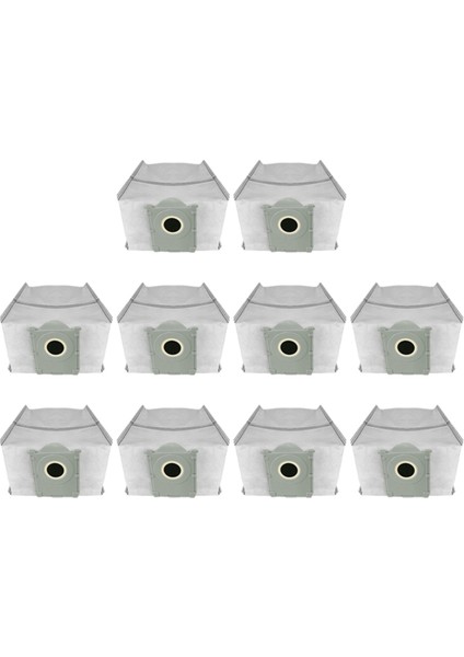 Ecovacs Deebot T50 Pro Robot Vakum Temizleyici Parçalar Toz Torbası Tozu Çöp Çanta Vakum Torbası Aksesuarları 10 Pcs (Yurt Dışından)