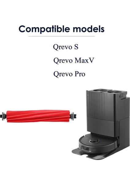 Roborock Qrevo S/qrevo Maxv/qrevo Pro Vakum Süpürge Ana Yan Fırçalar Hepa Filtreler Paspas Çantaları Için Yedek Parçalar (Yurt Dışından) modelleri