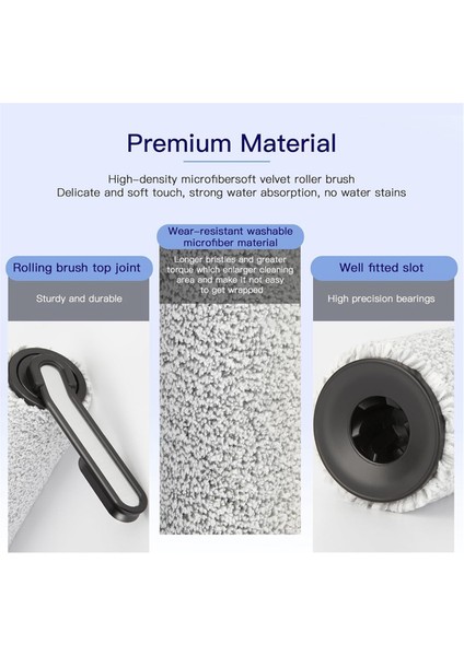 Tineco Ifloor 5 Için Roller Fırçası Yedek, Bir One S5 S5 Kablosuz Elektrikli Süpürge Fırça Silindirleri ve Hepa Filtreleri (Yurt Dışından) fırsatları