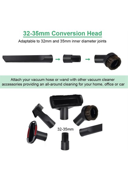 Karcher, Miele, Siemens, Aeg, Bosch Için 12 Parçalı Elektrikli Süpürge Ekleri, Evrensel Vakum Ekleri (Yurt Dışından) modelleri