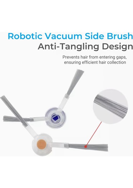 Narwal x Freo Robot Vakum Hepa Filtreleri Yan Fırçalar Için Yedek Aksesuarlar Paspas Pedleri Ana Fırça (Yurt Dışından) modelleri