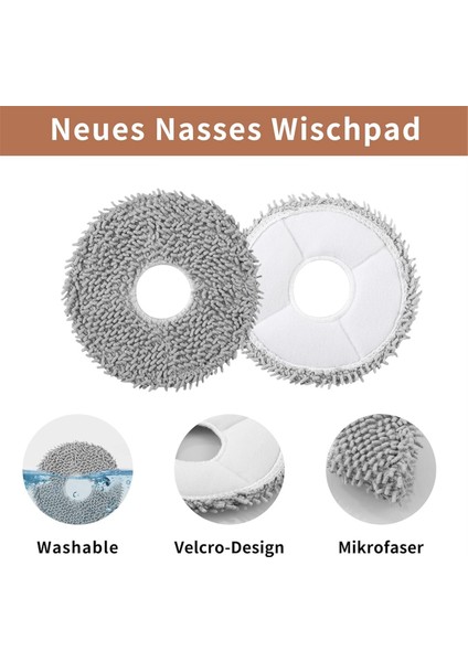 Dream L10S Ultra / L10 Ultra / Xiaomi X20+ Robot Vakum Süpürge Ana Yan Fırça Hepa Filtre Mop Bez Tuz Torbaları (Yurt Dışından) indirimleri