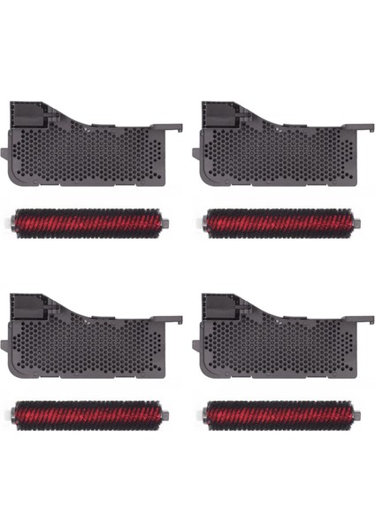 4x Bakım Fırçası ve Su Filtresi Montaj Aksesuarları Roborock S7 Max Ultra Tam Otomatik Boş Yıkama Doldurma (Yurt Dışından)