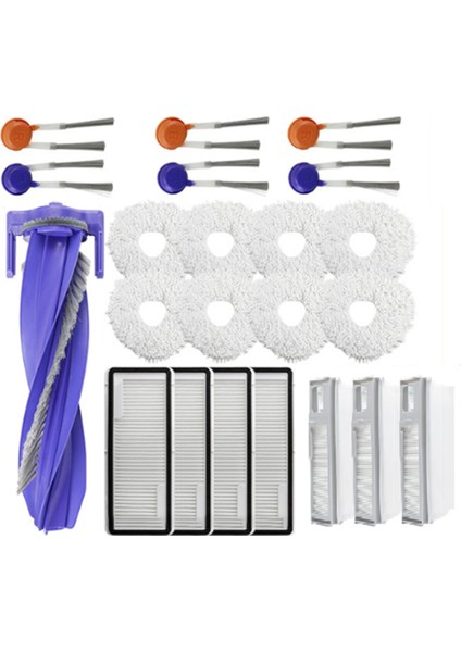 Narwal J5 J5X Sweeper Aksesuarları Için 22 Pcs Ultra Dayanıklı Aksesuarlar (Yurt Dışından)