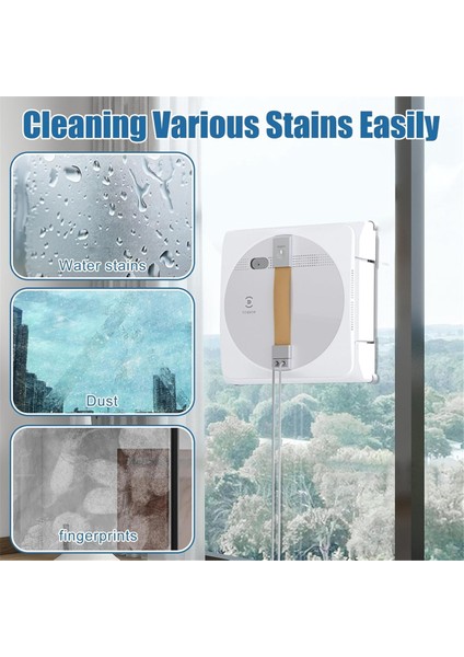 Ecovacs Için Winbot W1 / W1 Pro / W2 / W2 Omni Pencere Temizleme Robotları, Pencere Temizleyici Robot Temizleme Bez (Yurt Dışından) indirimleri