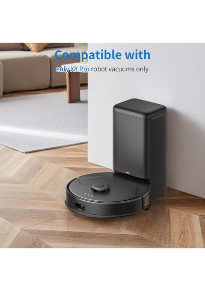Eufy X8 Pro Robot Vakumları Yedek Kiti, Silindir Fırçası, Filtreler, Paspas Pedleri, Yan Fırçalar, Vakum Torbaları (Yurt Dışından) indirimleri