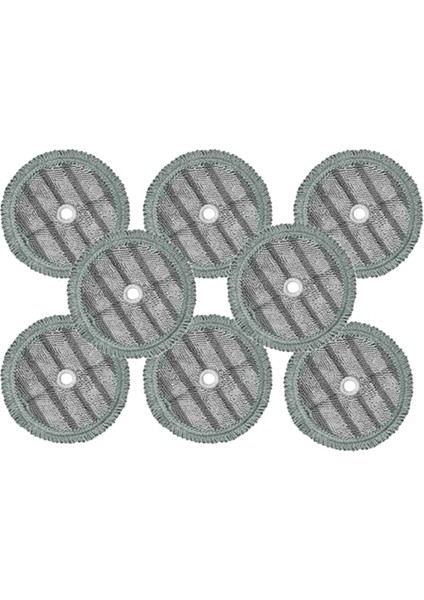 8 Adet Paspas Pedi Lg Buharlı Paspas Mikrofiber Temizlik Bezi Değiştirme Lg Buharlı Paspas Aksesuarları (Yurt Dışından)