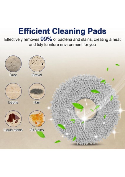 Dream L10S Ultra / L10 Ultra / L20 Ultra / L10S Pro Ultra Isı / X40 Ultra X10+ / X20+ Vakum Süpürge Parçası Için Paspas Pedleri (Yurt Dışından) indirimleri