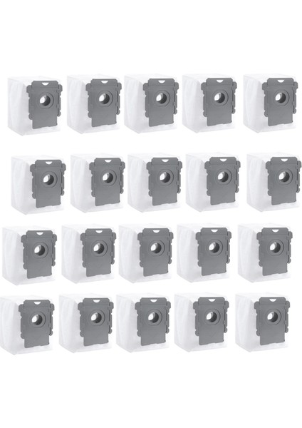 20 Pcs Yedek Vakum Torbaları Irobot Roomba I1+ I3 I3+ I3+ I3 Plus I4 I4+ Serisi Tek Kullanımlık Toz Çantası (Yurt Dışından)