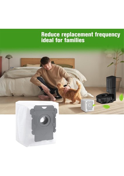 20 Pcs Yedek Vakum Torbaları Irobot Roomba I1+ I3 I3+ I3+ I3 Plus I4 I4+ Serisi Tek Kullanımlık Toz Çantası (Yurt Dışından) indirimleri