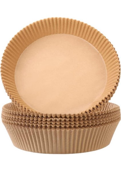 130 Adet Hava Fritöz Tek Kullanımlık Kağıt Astar, 7,9 Inç Hava Fritöz Gömlekleri, Pişirme, Pişirme Için Yapışmaz Parşömen Kağıdı (Yurt Dışından)