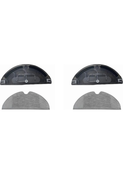 Xiaomi Vakum Mop 2 Pro Plus 1t STYTJ02ZHM/DREAM D9 Elektrikle Kontrollü Su Deposu Parçaları+Mop Rag (Yurt Dışından)