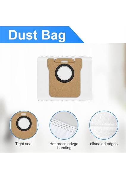 Xiaomi X20+ / X10+ Için, Dreame L10S Ultra, L10 Ultra, S10, S10 Pro, S20, S20 Pro Robot Vakum Yedek Parçaları (Yurt Dışından) fırsatları