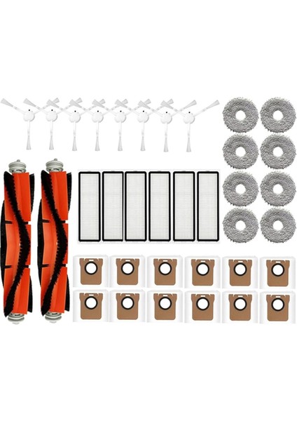 Dream Için, L10S Ultra S10 S10 Pro Mijia Omni 1s B101CN B116 Ana Yan Fırça Hepa Filtre Paspas Robot Robot Vakum Süpürge (Yurt Dışından)