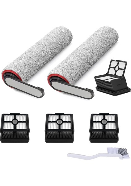 Dream H12 Için Silindir Fırçası H12 Pro Islak Kuru Vakum Süpürge Fırçası Silindirler Hepa Filtre Yedek Parçalar Aksesuarlar (Yurt Dışından)