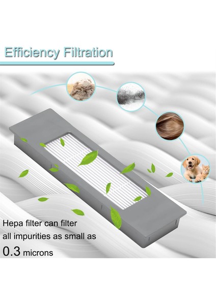 Ecovacs Deebot Ozmo T8/t8 Aıvı/n8/n8 Pro Robot Vakum Süpürge Ana Fırça Yan Fırça Filtresi Için Yedek Parçalar (Yurt Dışından) indirimleri