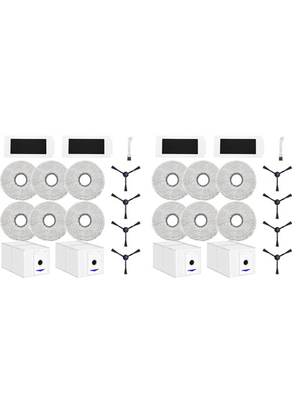 2 Ecovacs Deebot T30 Pro Omnı Robot Vakum Süpürge Için Aksesuar Set (Yurt Dışından)