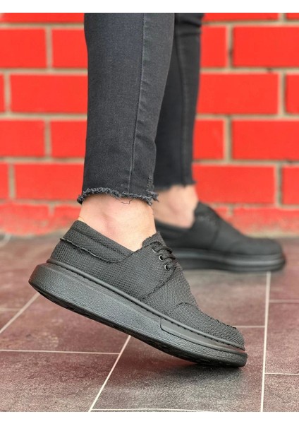 KB-042 Kuback Bağcıklı Kömür Günlük Erkek Ayakkabı