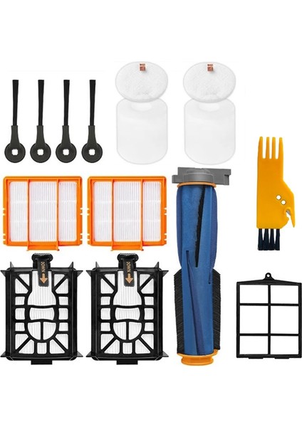 Köpekbalığı AV2501AE/AV2502AE Robotlu Süpürge Için Ana Yan Fırça Filtre Yedek Aksesuarları (Yurt Dışından)