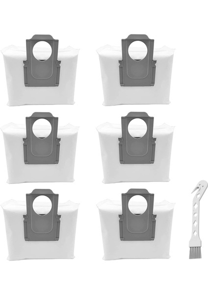 Xiaomi Roborock S7 Maxv Ultra Q7 Max / Q7 Max+ / T8 Robot Vakum Yedek Parça Toz Torbaları Için (Yurt Dışından)