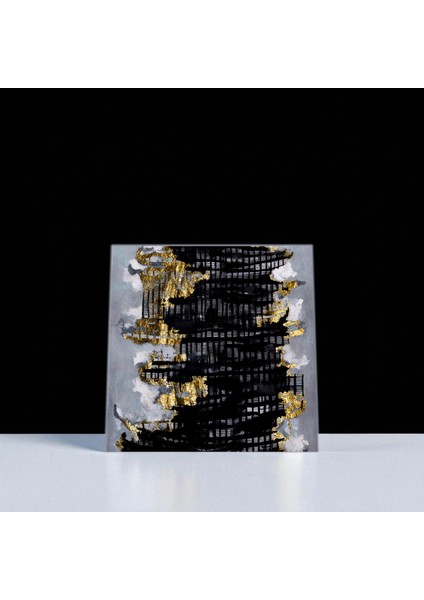 :temperli Cam Kare Tablo, Cam Tablo, Uv Baskı, CTT021