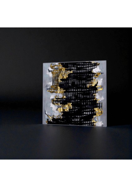 :temperli Cam Kare Tablo, Cam Tablo, Uv Baskı, CTT021