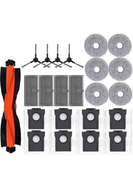 X30 / X30 Pro Ultra Robot Süpürge Yedek Parçaları, Saç Fırçası (Yurt Dışından)
