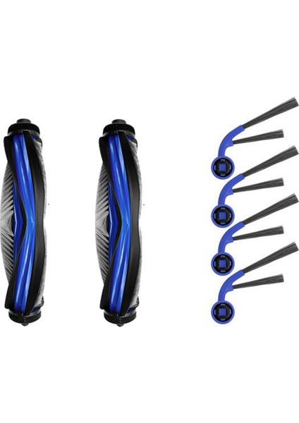 Ecovacs T80 Robot Süpürge Ana Fırça ve Kenar Fırça Sarf Malzemeleri Için Yedek Parçalar (Yurt Dışından)