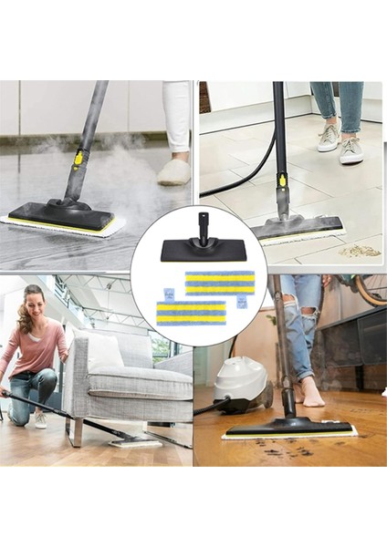 Karcher Easyfix Sc1 Sc2 Sc3 Sc4 Sc5 Buharlı Temizleyici Parçaları Için Yedek Zemin Ucu ve Mikrofiber Paspas Bezi (Yurt Dışından) fırsatları