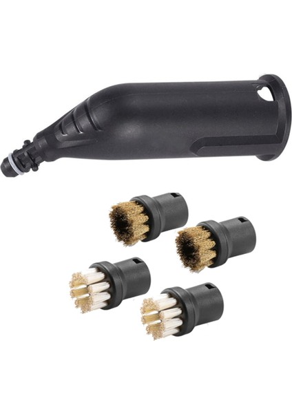 Karcher Sc1 Sc2 Sc3 Sc4 Sc5 Yedek Parça Aksesuarları Yuvarlak Buharlı Temizleyici Fırçaları Için Buharlı Püskürtme Ucu Fırça Seti (Yurt Dışından)