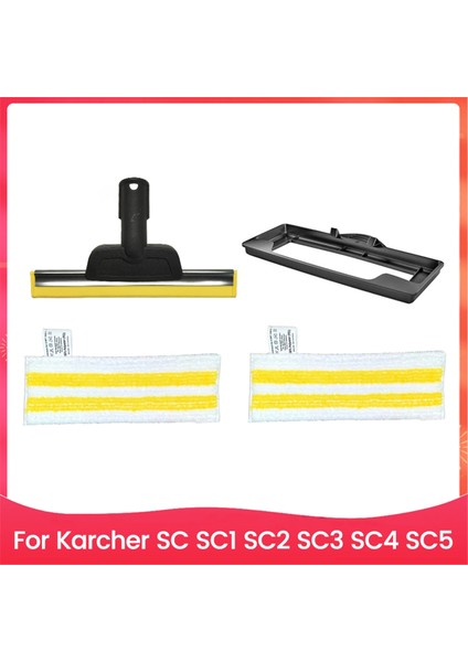 Karcher Sc1 Sc2 Sc3 Sc4 Sc5 Buharlı Temizleyici Yedek Parçaları Için Pencere Sileceği Nozulu Halı Kaydırıcı Buharlı Paspas Bezleri (Yurt Dışından)