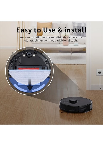 Roborock S7 S70 S75 T7S Robot Süpürge Yedek Parçaları Su Deposu Tepsisi Aksesuarları Için Süpürme Paspası Montaj Braketi (Yurt Dışından) fırsatları