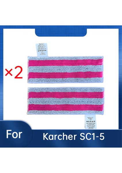 Karcher Sc1 Sc2 Sc3 Sc4 Sc5 Buharlı Paspas Aksesuarları Için 2 Adet Buharlı Paspas Aksesuarları Yedek Parçaları (Yurt Dışından)