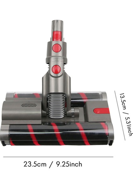 Dyson Omni-Glide SV19 Elektrikli Süpürge Parçalarının Yedek Parçaları Yumuşak Yedek Yumuşak Silindir Temizleme Başlığı Çift Silindir Fırça (Yurt Dışından) fiyatları