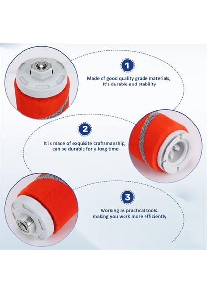 Xiaomi Roidmi F8 F8E Için Ana Fırça Yedek Parçalar Aksesuarlar Silindir Ana Fırça (Yurt Dışından) fırsatları