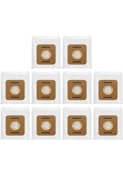 Atrix Ergo Sırt Çantası Elektrikli Süpürge Için Yedek Toz Torbaları 8-Quart Yedek Parça Vacbp1 VACBP36V Vacbpaı Elektrikli Süpürge Parçaları 10 Adet (Yurt Dışından)