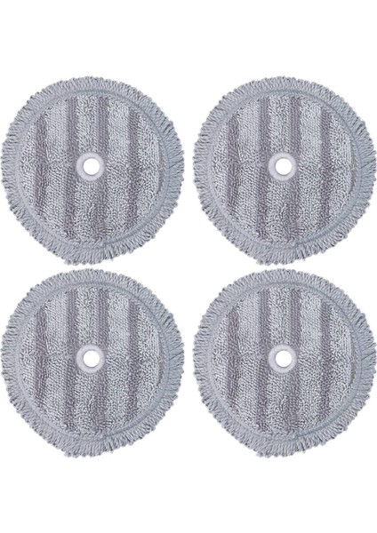 Lg A9 Buharlı Paspas Elektrikli Süpürge Aksesuarları Için 4 Adet Mikrofiber Paspas Pedi Yedek Paspas Bezi (Yurt Dışından)