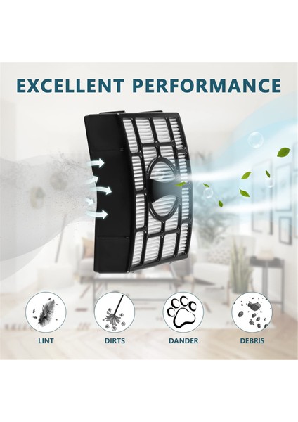 Shark Vacuum ZU560/ZU561/ZU570/ZU572/ZU660 Için Uyumlu Filtre Değişimi Shark Yedek Parçası (Yurt Dışından) fırsatları